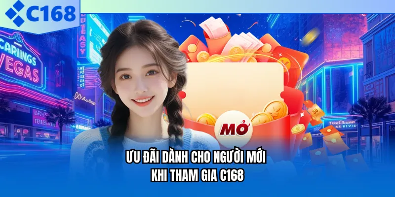 Ưu đãi dành cho người mới khi tham gia C168